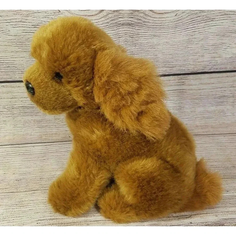 Vintage Prima Classic Collection Plush Stuffed Golden Retriever Realistic 12"